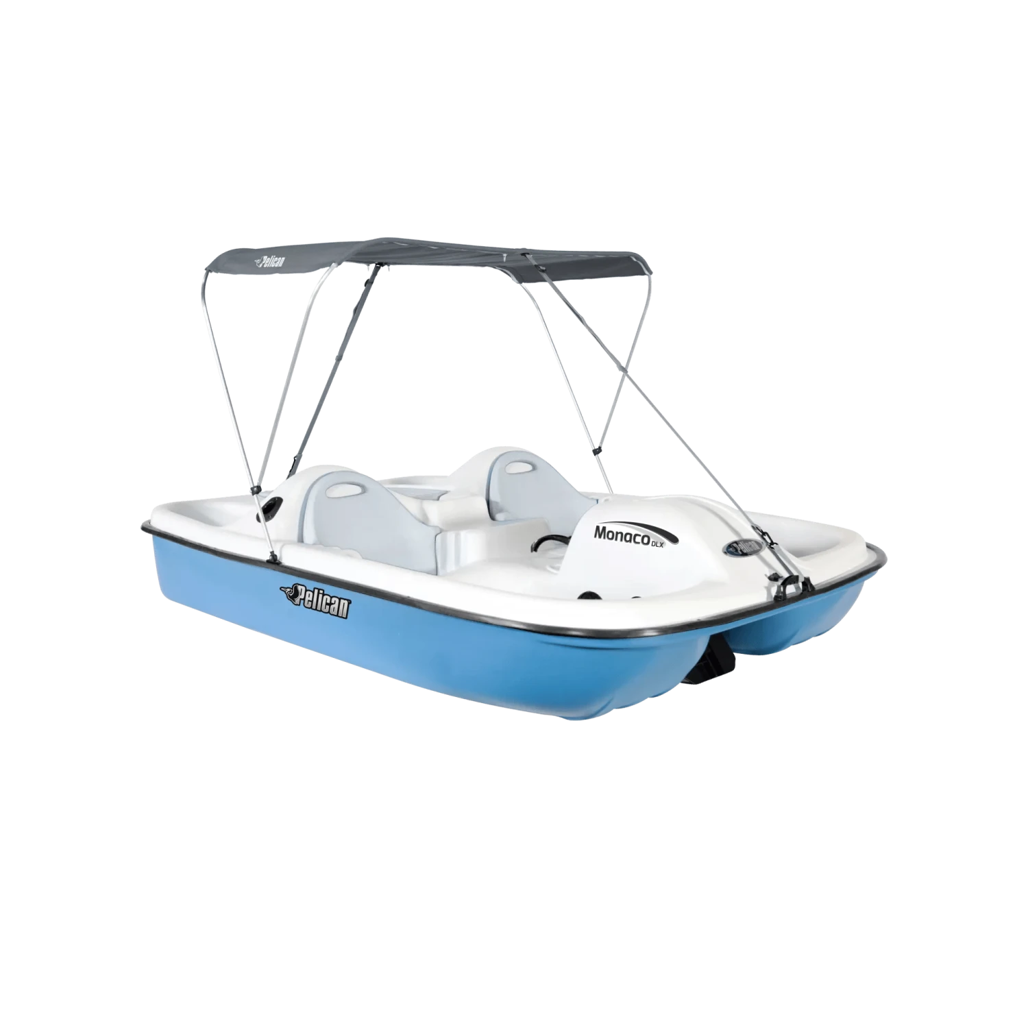 Pelican Monaco DLX Pedal Boat With Canopy 1 Pelican Monaco DLX Pedal Boat With Canopy