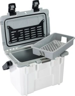 Pelican 14QT Personal Cooler - 13L|-|14QT Glacière Personnelle - 13L -Boating equipment store PLC 14QT 7E 7EDetail1 20White 20 20Grey