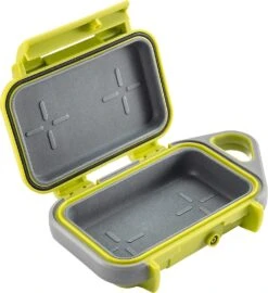Pelican Personal Utility Go Case G10|-|Étui Utilitaire Personnel Go Case G10 -Boating equipment store PLC GOG100 7E 7EInsert 20Lime 20 20Gray