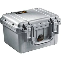 Pelican 1300 Camera Case With Foam (silver)