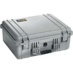 Pelican 1550 Case With Foam (Silver) 1550-000-180