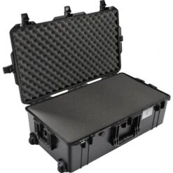 Pelican 1615AirWF Wheeled Hard Case With Foam Insert, Black